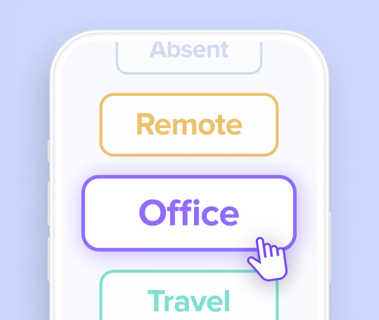 Attendance reports product interface