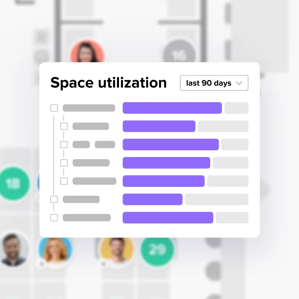 Space utilization interface
